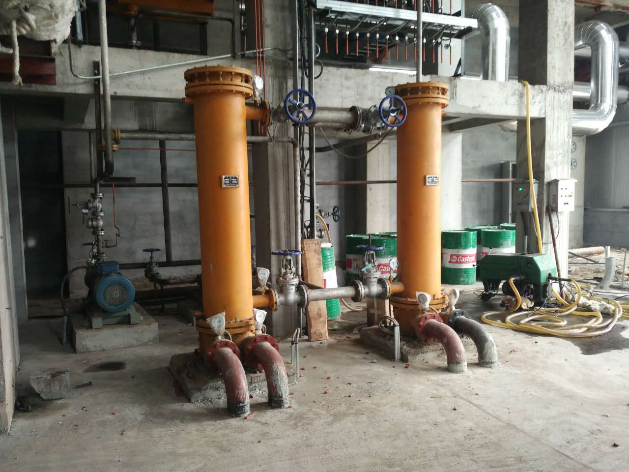 船用冷油器换管，船用冷油器换不锈钢管