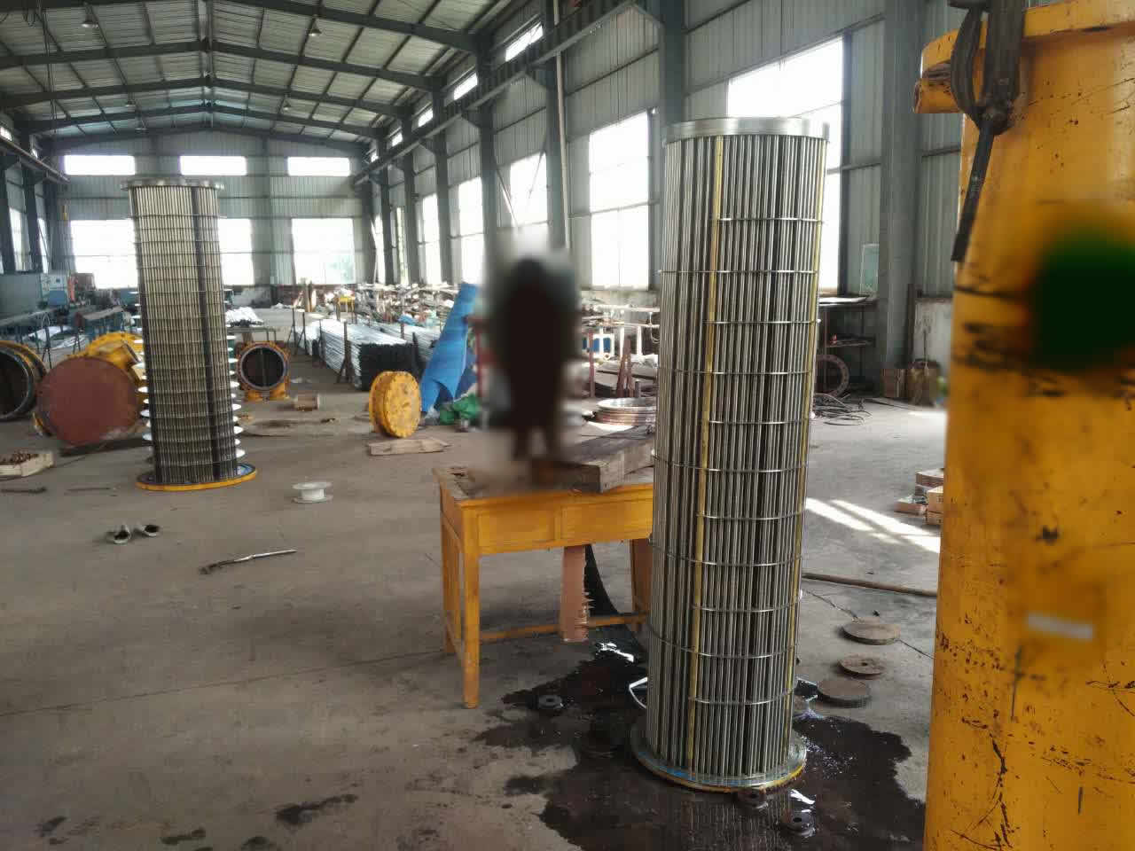 汽轮机冷油器换管-汽轮机冷油器换不锈钢管